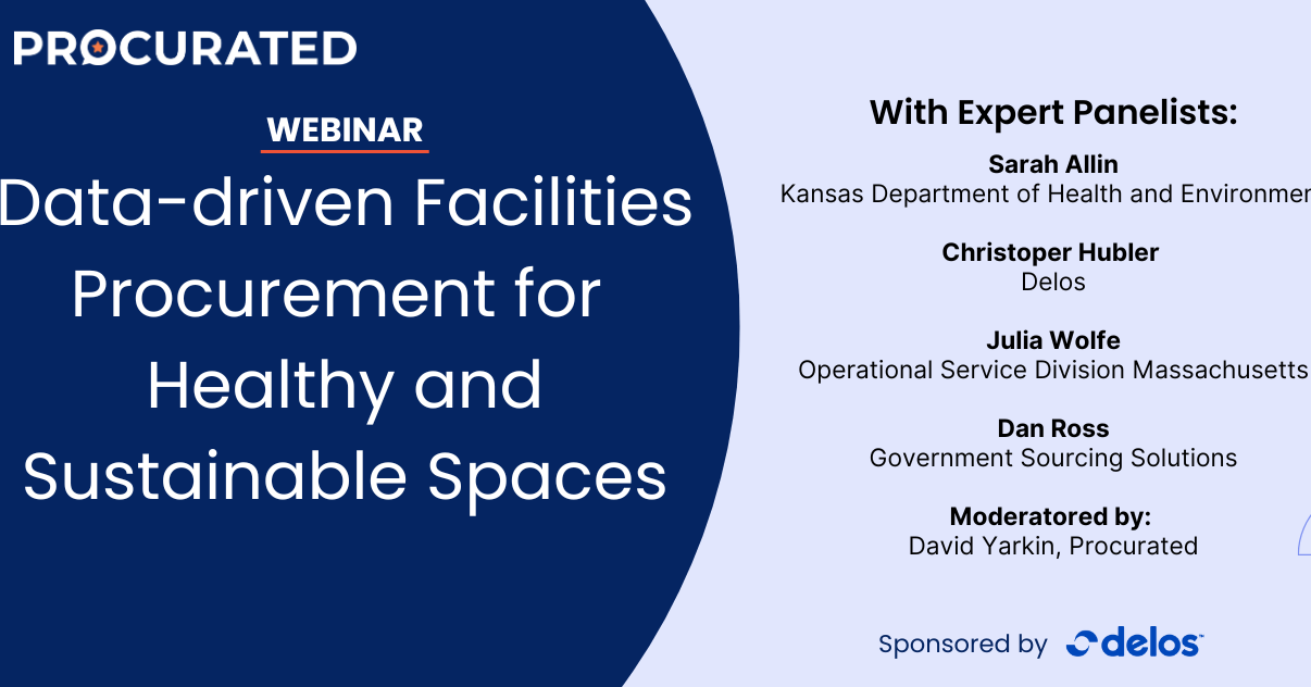 WEBINAR: Data-driven Facilities Procurement for Healthy and Sustainable Spaces